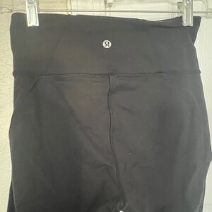 Lululemon If You're Lucky Pant - Luxtreme - mesh Women's Black and Gray Leggings